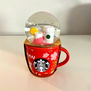 Starbucks Japan Snow Globe Espresso Mug